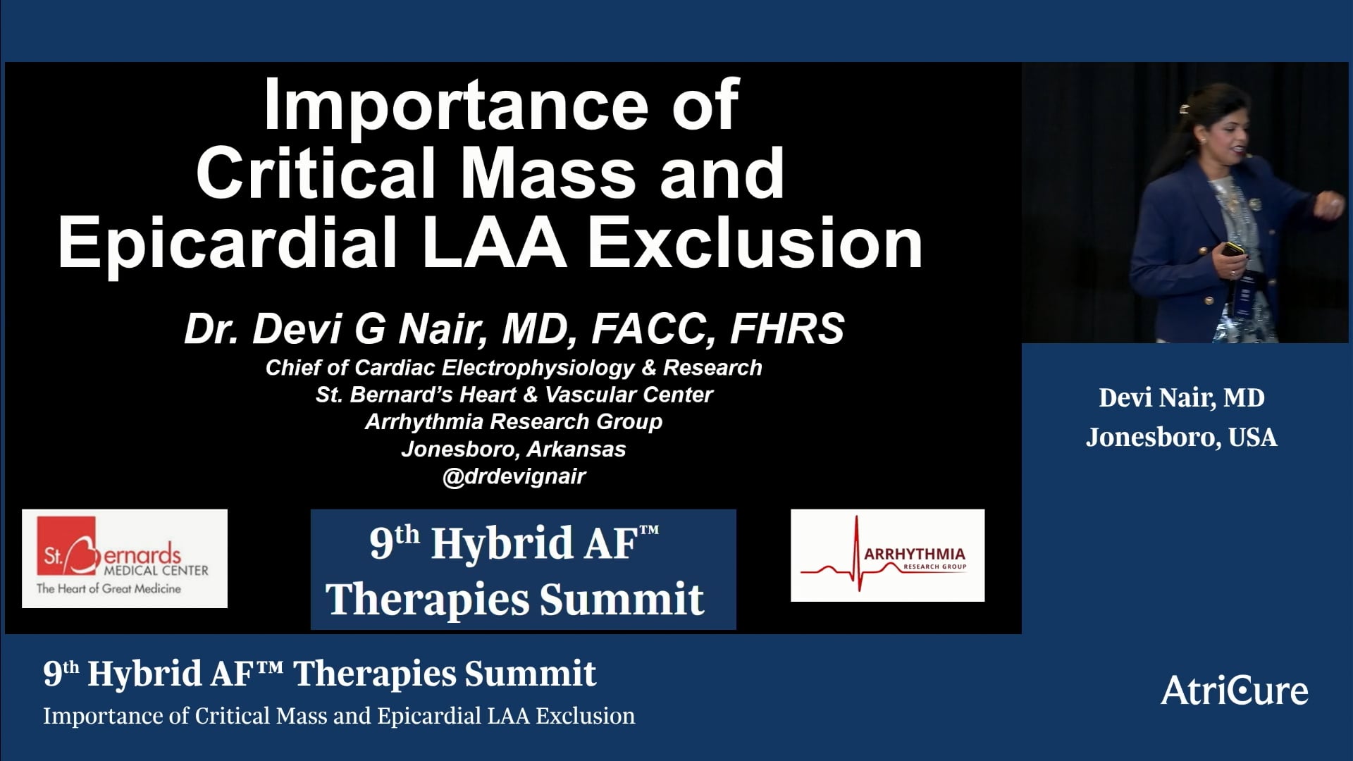 Importance of Critical Mass and Epicardial LAA Exclusion